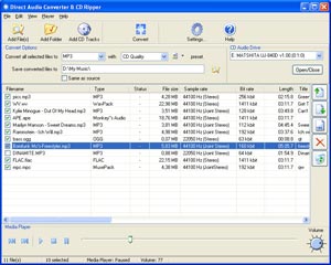 convert cda to mp3 windows media player