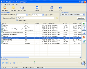 Direct Audio Converter and CD Ripper 2.0.7.0