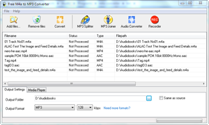 Free M4a to MP3 Converter