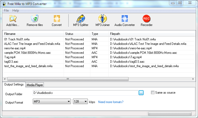 m4a to mp3 converter free download