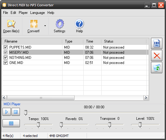 MP3, Software